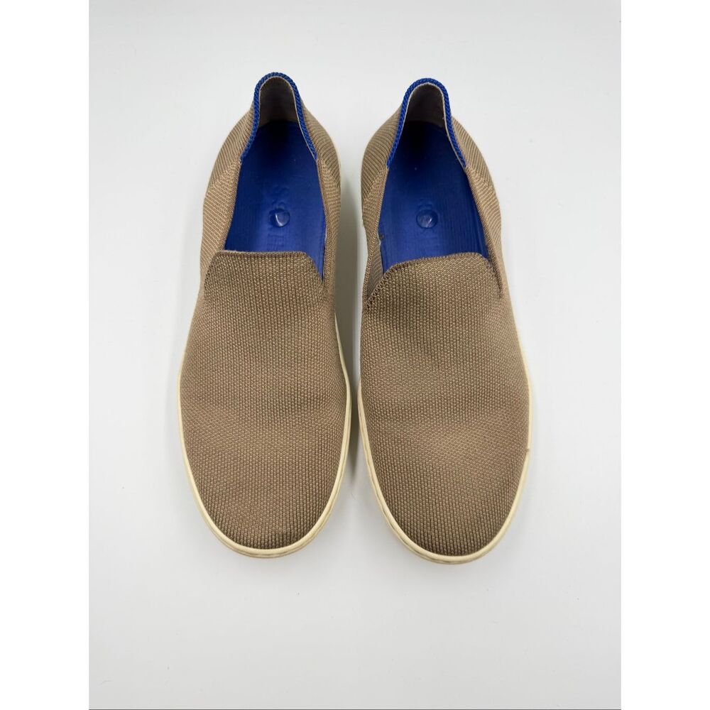 Rothy’s The Sneaker Slip On Taupe Knit Shoes Women’s Size 7.5 Washable Casual - Picture 4 of 12